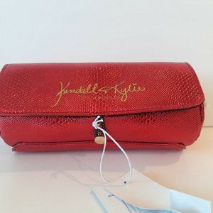 Kendall + Kylie Red Foldover Pouch